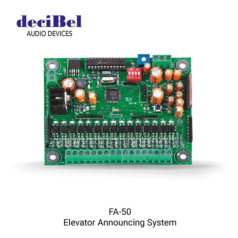 FA-50 Chip Based Voice Announcement System